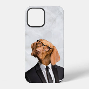 Dog in Suit iPhone 12 Case