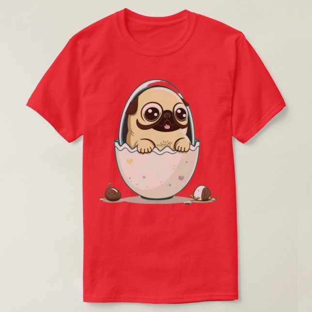 Dog In The Egg 174 T-Shirt (Design Front)