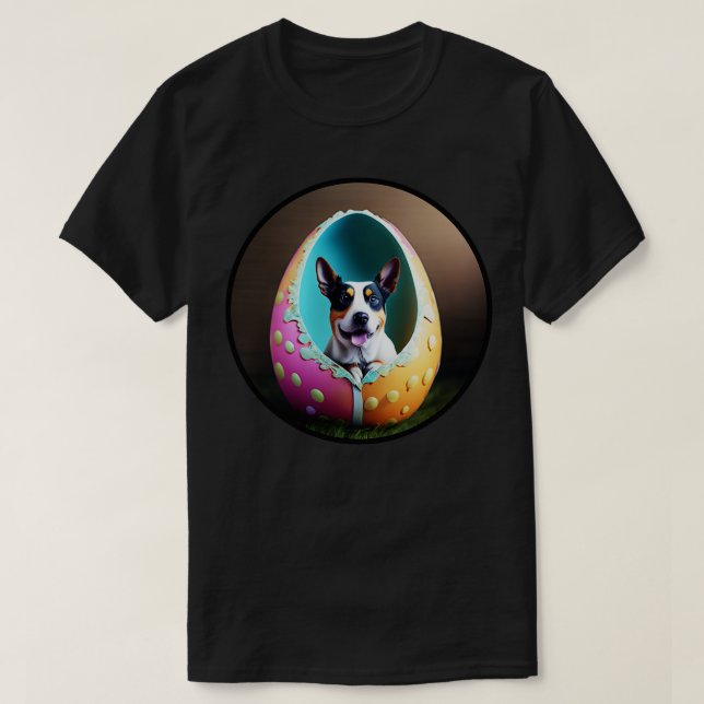 Dog in the egg 28 T-Shirt (Design Front)