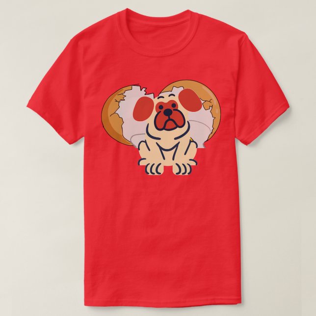 dog in the egg 295 T-Shirt (Design Front)