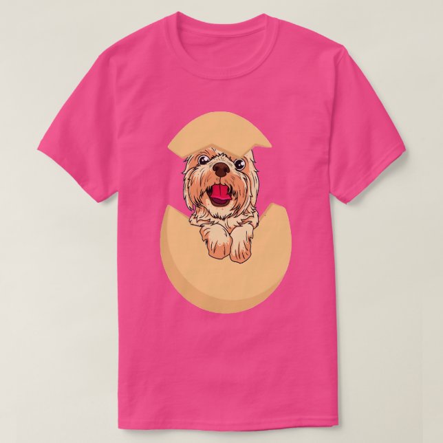 Dog In The Egg 305 T-Shirt (Design Front)