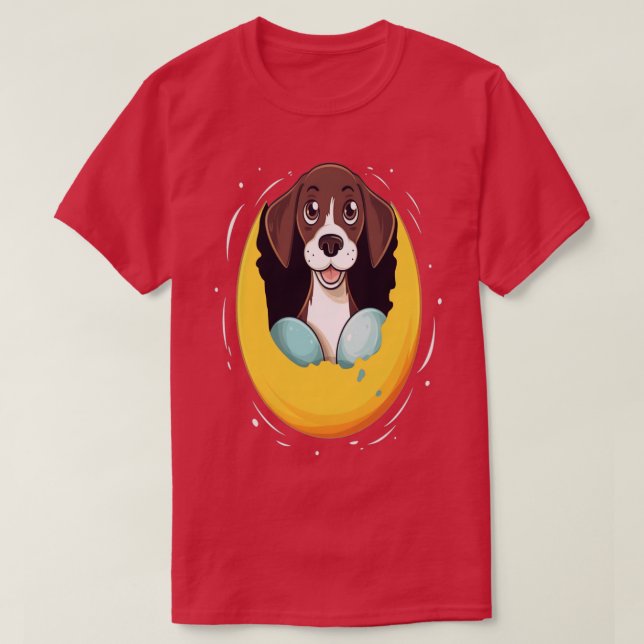 Dog In The Egg 312 T-Shirt (Design Front)
