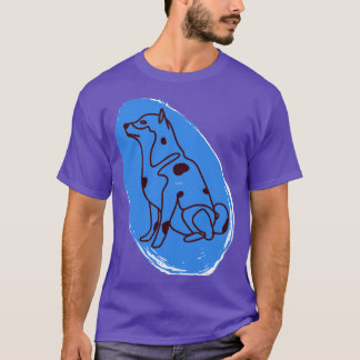 Dog in the egg art T-Shirt