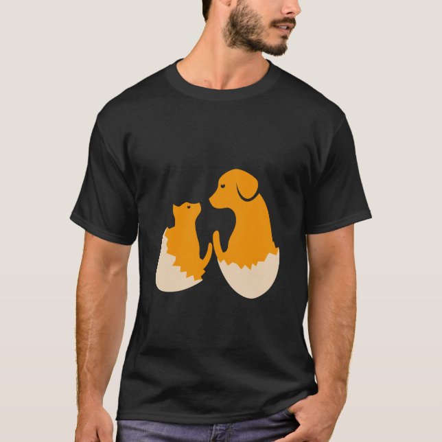 dog in the egg T-Shirt (Front)