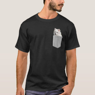 Dog in Your Pocket American Eskimo  T-Shirt