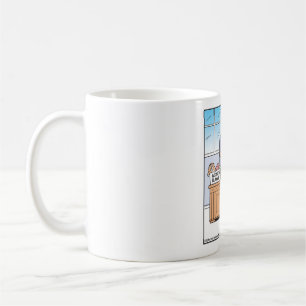 Dog Inbox and Outbox Accounting Coffee Mug