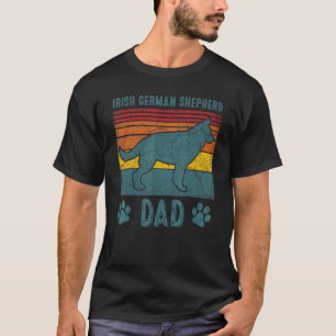 Dog Irish German Shepherd Dad T-Shirt