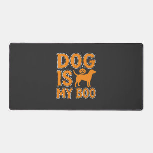 Dog Is My Boo Halloween Dog Desk Mat