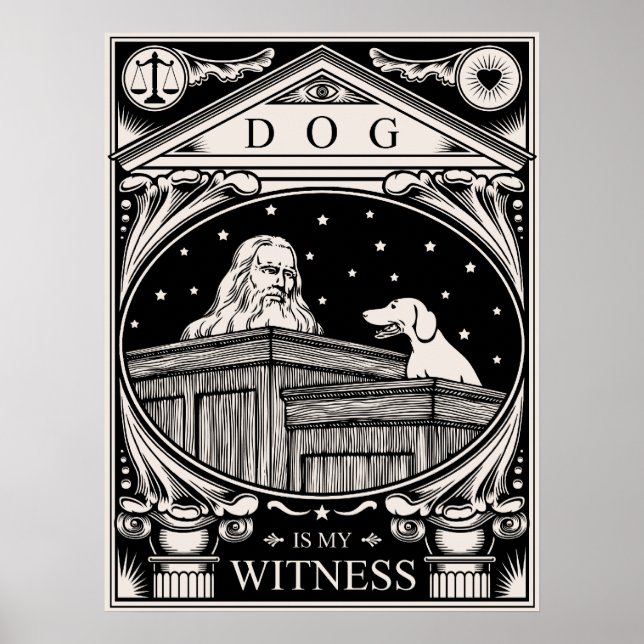 Dog Is My Witness Poster (Front)