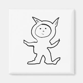 Dog Jammies by Cussdum Designs Magnet