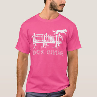 Dog Jumping Dog Dock Diving Canine Water Sport Doc T-Shirt