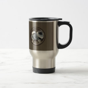 Dog-keeshond Travel Mug