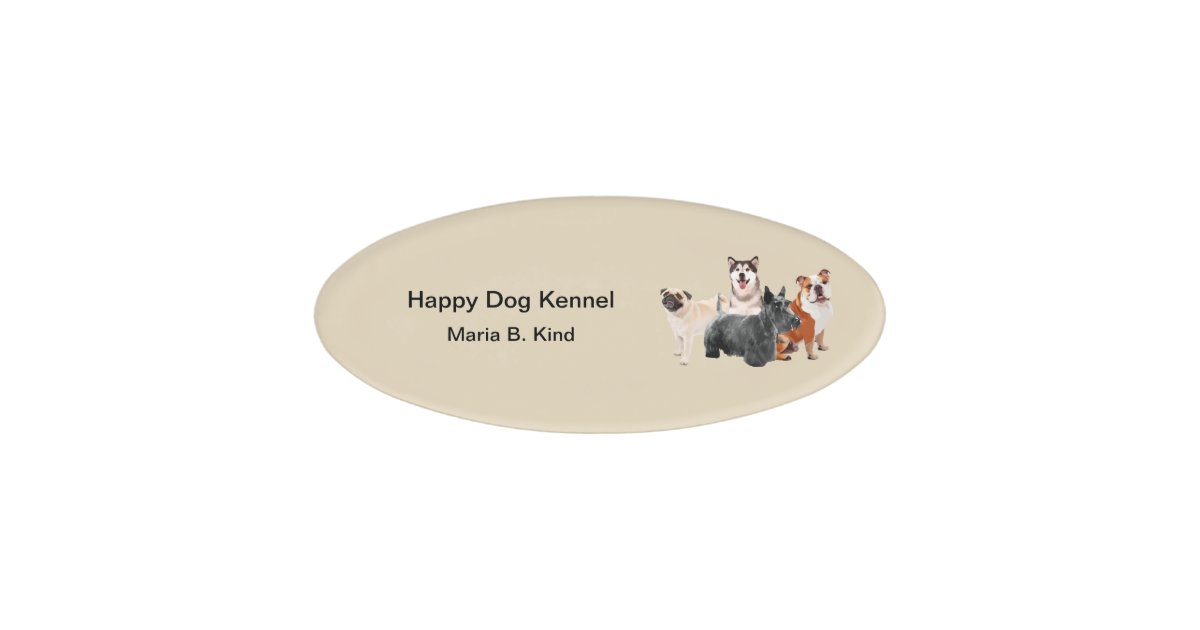 dog-kennel-staff-name-tag-zazzle