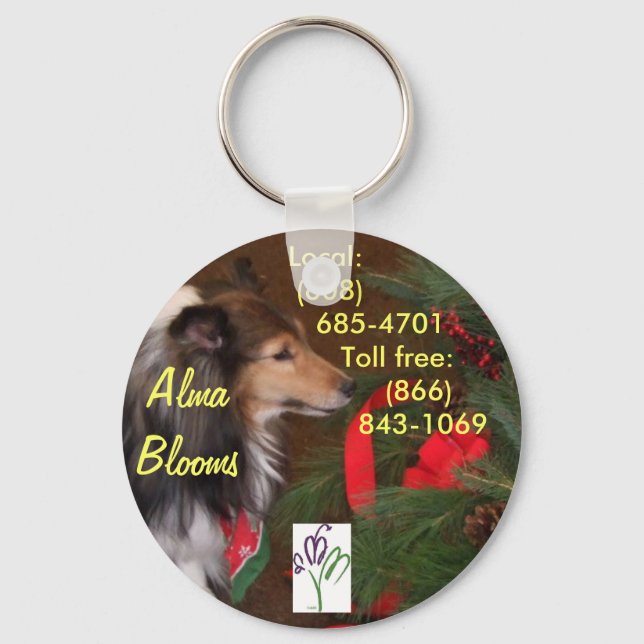 Dog Key Ring (Front)