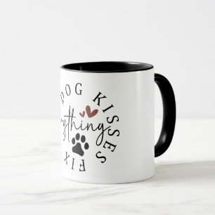 Dog Kisses Fix Everything Mug