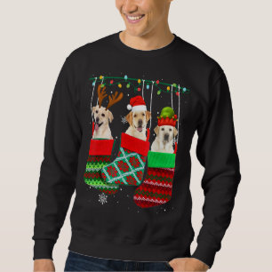 Dog Labrador Christmas Socks  Xmas Pajama Pet Pupp Sweatshirt