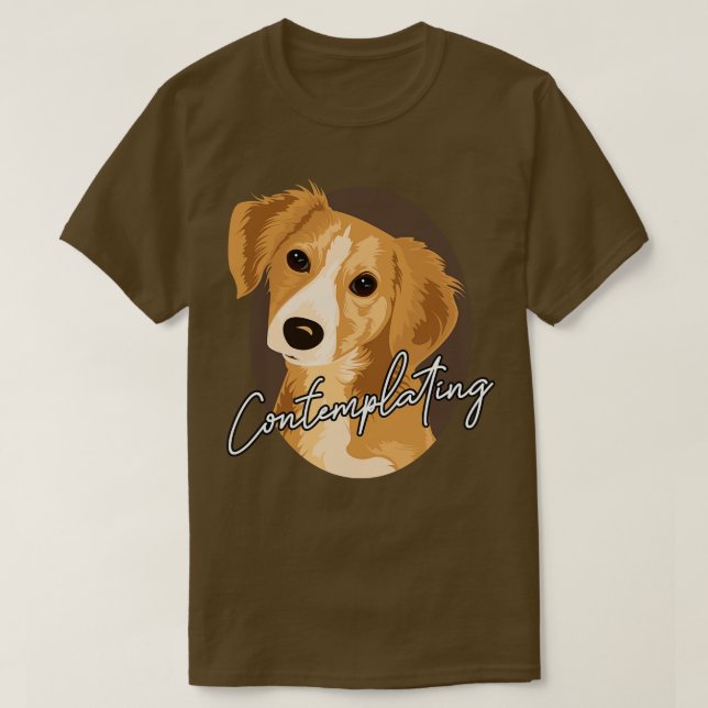 Dog Labrador Retriever T-Shirt (Design Front)