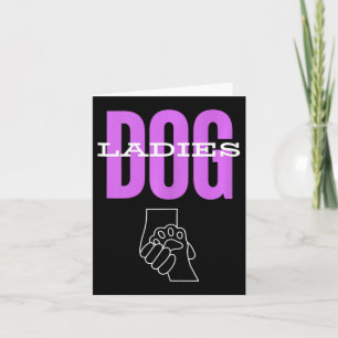 Dog Ladies For Kamala Harris Tank Top Card