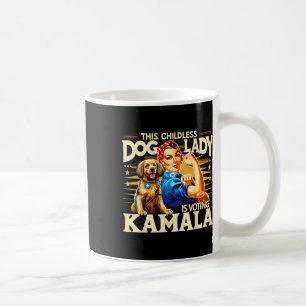 Dog Lady Is Voting Kamala Coffee Mug