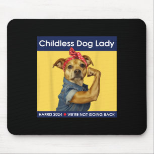 Dog Lady Kamala-harris 2024 Mouse Mat