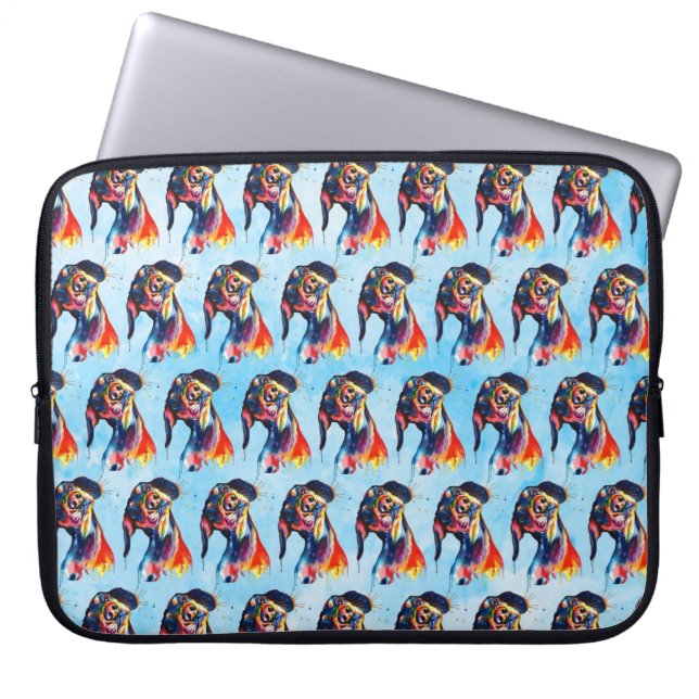 Dog Laptop Sleeve (Front)