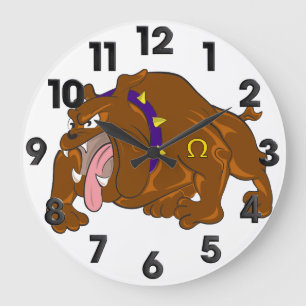 Dog Large Clock