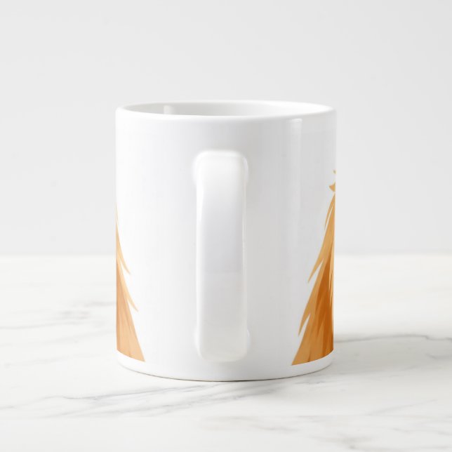 dog large coffee mug (Back)