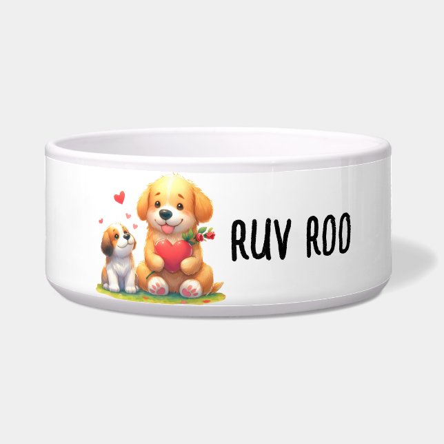 Dog - Large Pet Bowls (Front)