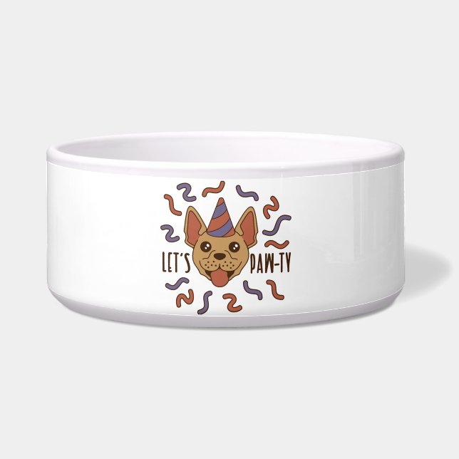Dog - Large Pet Bowls (Front)