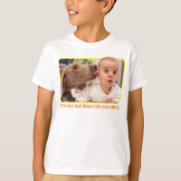 Dog Licking Baby's Ear