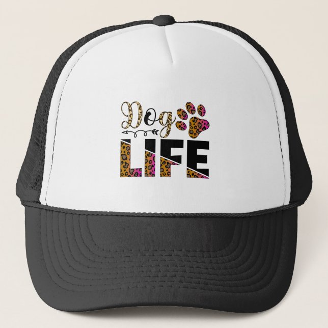 dog life trucker hat (Front)