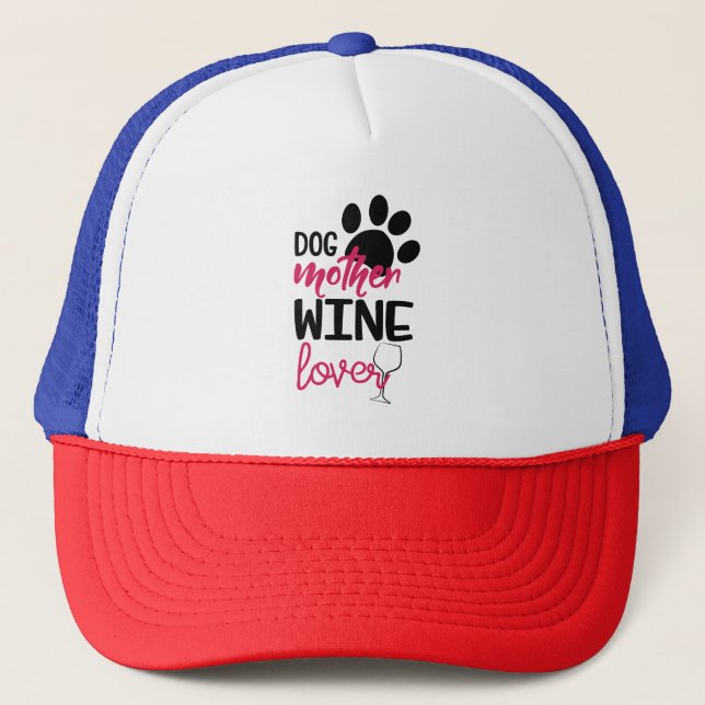 dog life trucker hat (Front)
