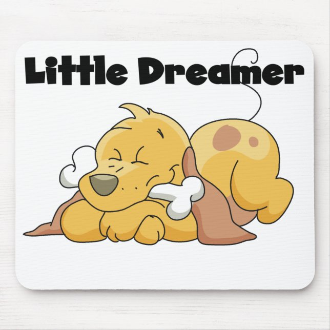Dog Little Dreamer Mouse Mat (Front)