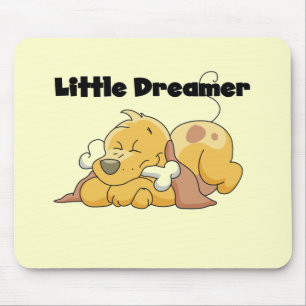 Dog Little Dreamer T-shirts and Gifts Mouse Mat