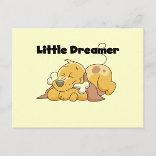 Dog Little Dreamer T-shirts and Gifts Postcard