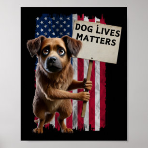 Dog Lives They Eating Dogs Spriengfield Sticker Poster