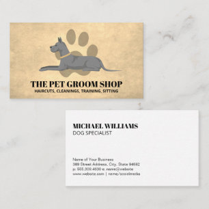 Dog Logo Business Card