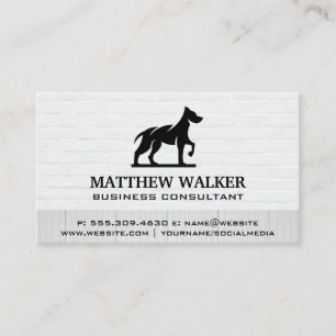 Dog Logo Business Card