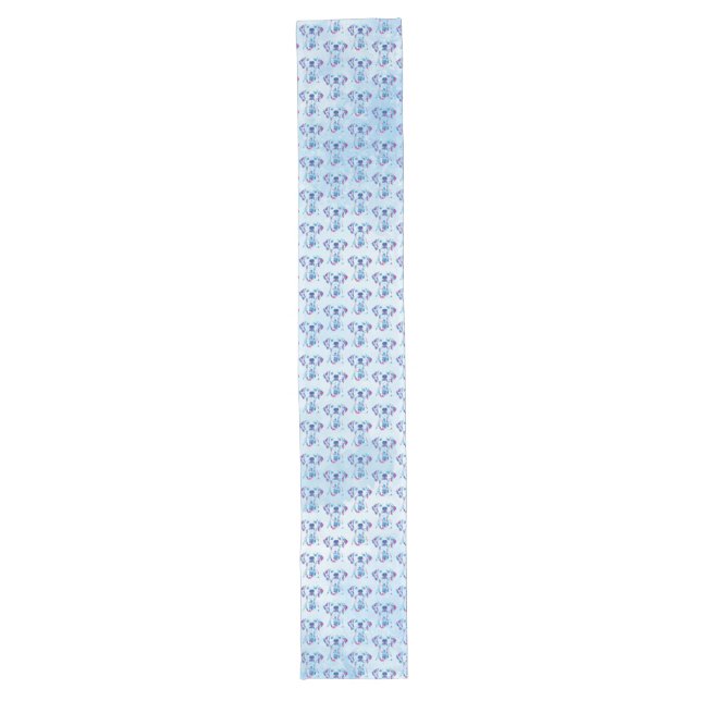 Dog Long Table Runner (Front)