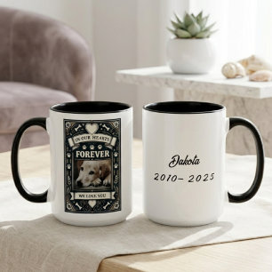 Dog Loss Remembrance Photo Memorial Mug