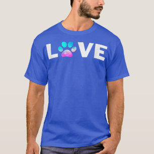 Dog Love Day dog's paw dogapparel Puppy dogfan dog T-Shirt