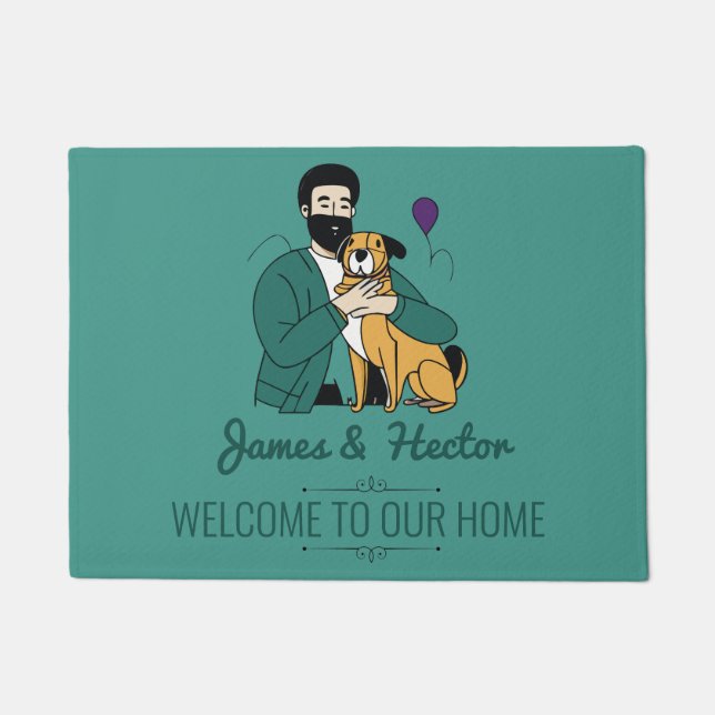 Dog Love Doormat (Front)