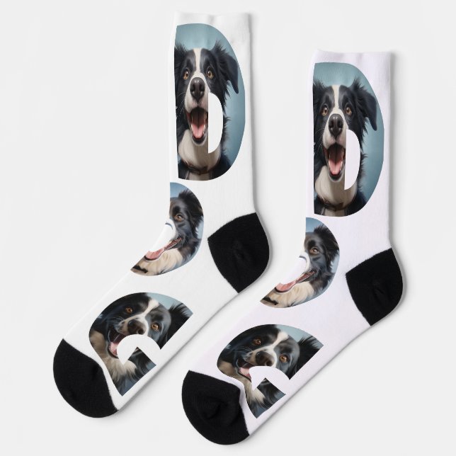 Dog Love I Cot Out Pictures Socks (Left)
