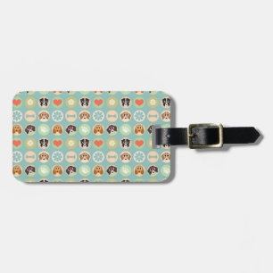 Dog Love Luggage Tag