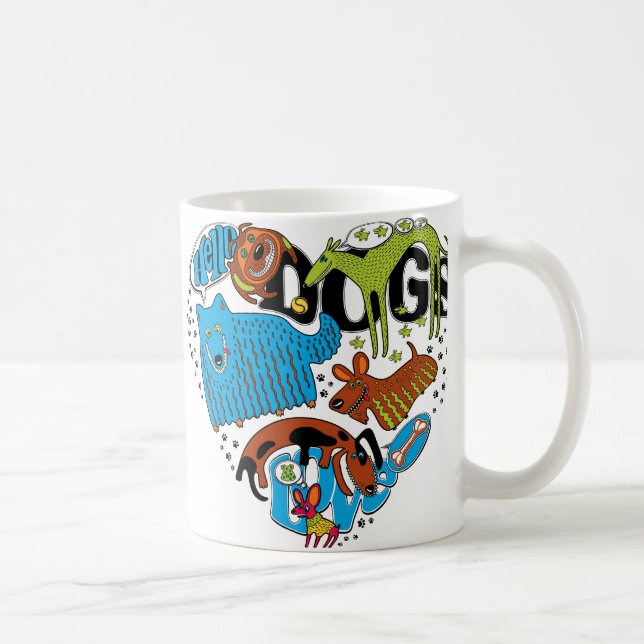 Dog Love Mug (Right)