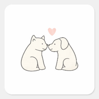 Dog Love Sticker