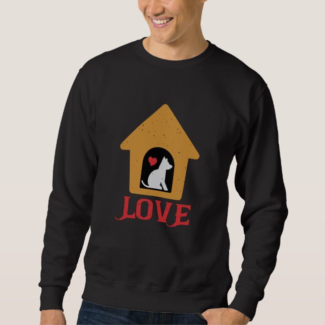 Dog Love Sweatshirt (Front)