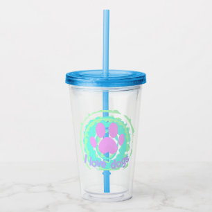 Dog lover  acrylic tumbler