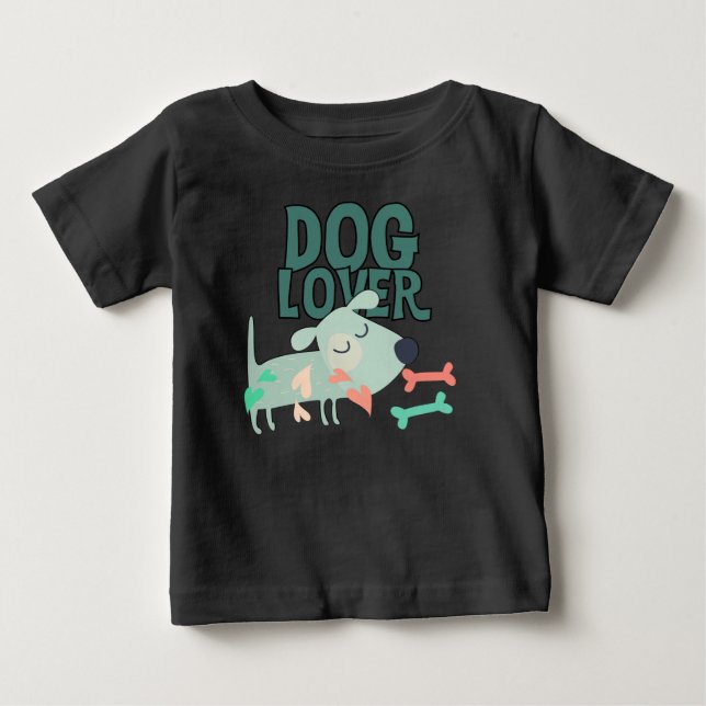 Dog Lover Baby T-Shirt (Front)