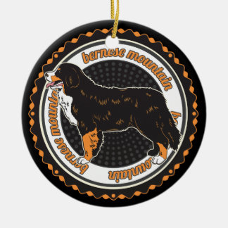 Dog Lover Bernese Mountain Dog Ceramic Tree Decoration